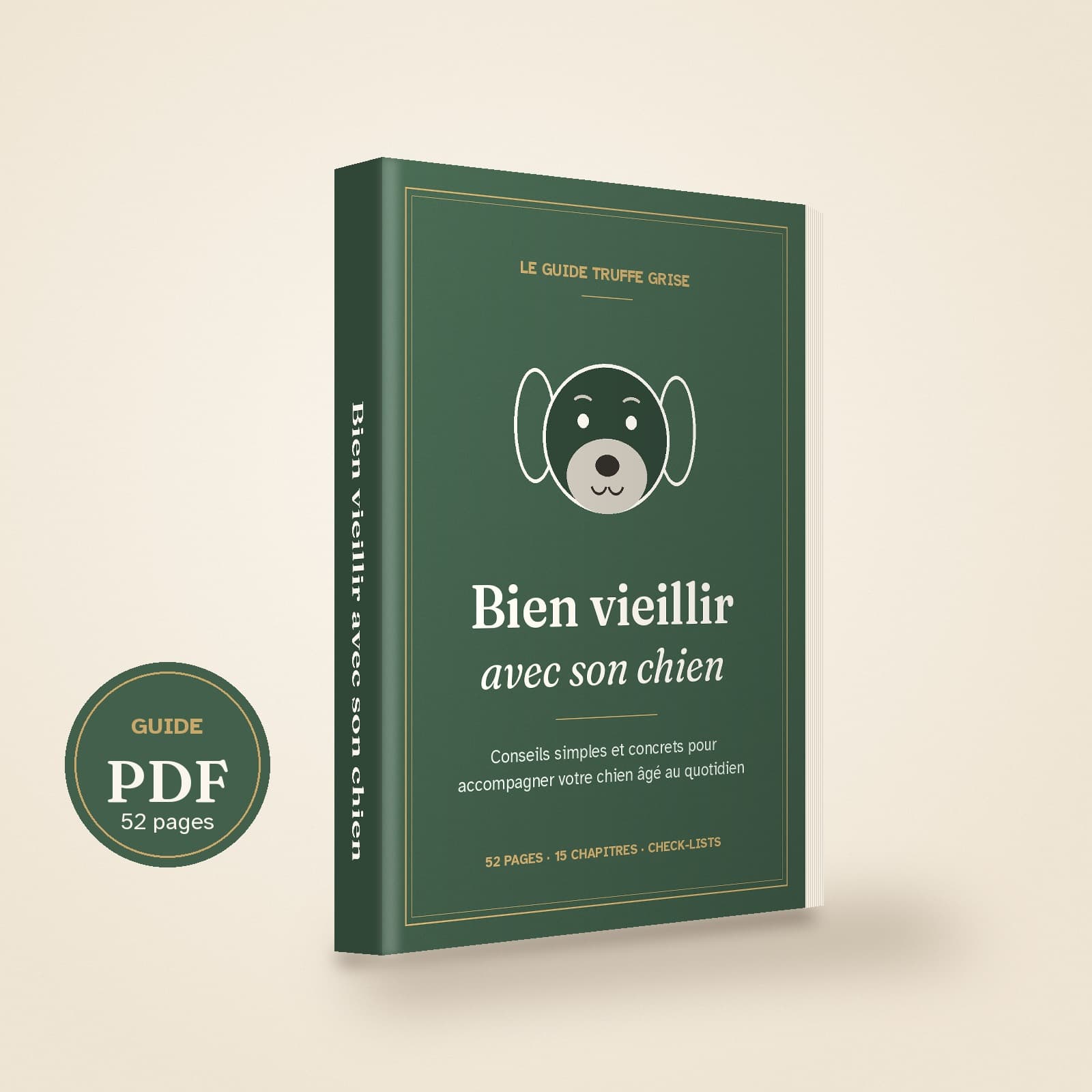Guide PDF Bien vieillir avec son chien (52 pages)